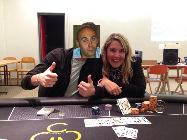 Mytchou et la belle maman de McFly posent pour la victoire (totally legit)